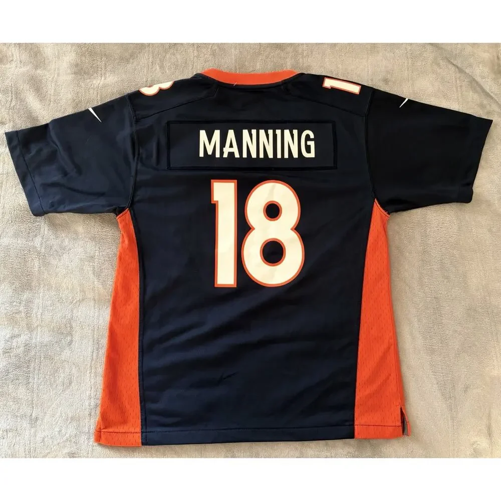 Denver Broncos Peyton Manning NFL Football Jersey Nike On Field Youth XL *Read*